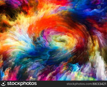 Vibrant Color wallpaper. Paint in Motion on the subject of creativity, imagination and energy of life. Custom Background series.