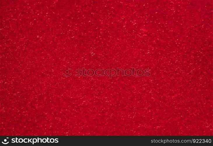 Viburnum berries juice with sugar as red background. Natural texture.