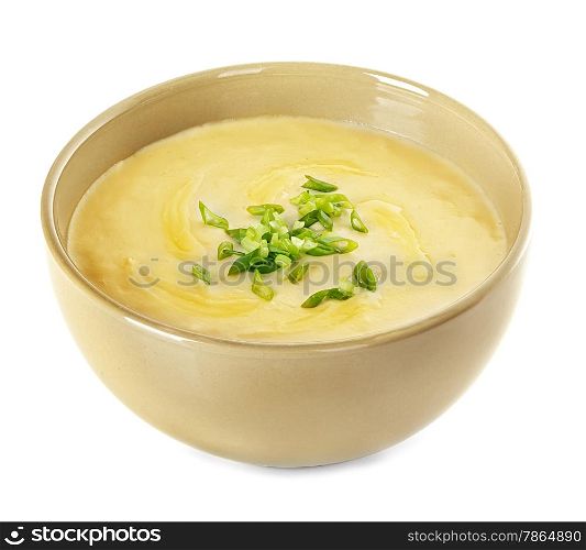 Vichyssoise, traditional french soup