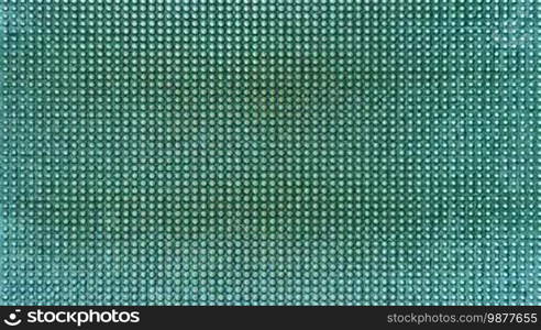 A computer-generated abstract background with stylized TV static and oscillating dots