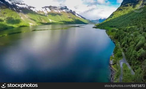 Aerial footage from Beautiful Nature Norway. Shot in 4K (ultra-high definition UHD)