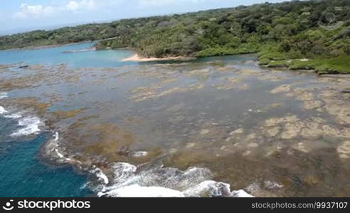 Aerial view of Panama Pacific coastline