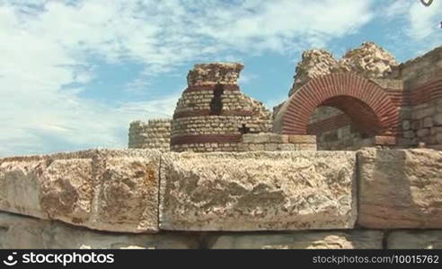 Ancient wall in Nessebar