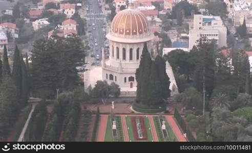 Bahai gardens - grave of Baha'u'llah