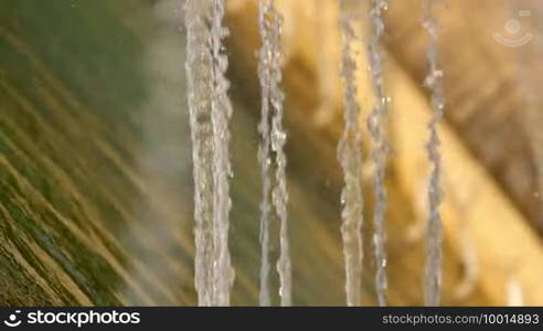 Beautiful fountain in a park