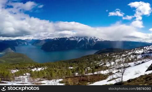 Beautiful Nature Norway. The Sognefjorden.