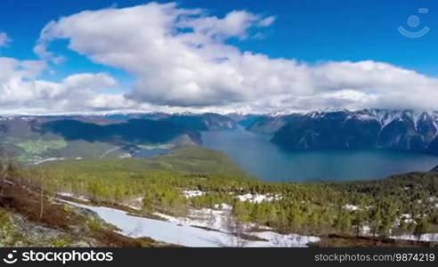 Beautiful Nature Norway. The Sognefjorden.