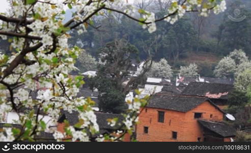 Beautiful old village in China