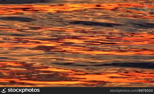 Beautiful sunset water background