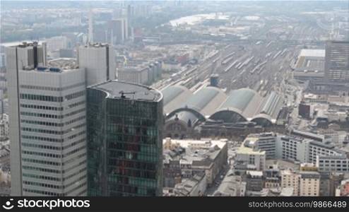 Blick auf die Stadt, Frankfurt am Main.