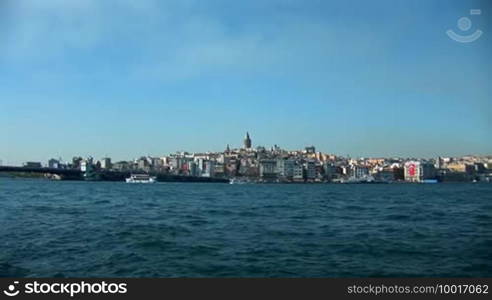 Bosphorus view of Galata Tower