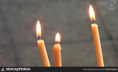 Candles orthodox
