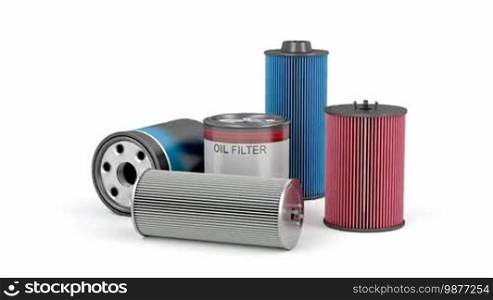 Different types of automotive oil filters