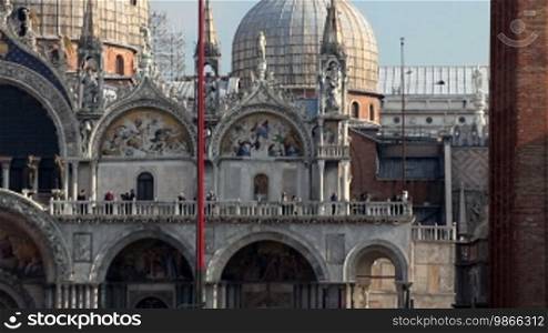 Facade of San Marco in Venice