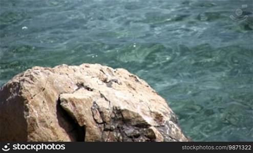 Felsen im Meer (Translated):
Rocks in the sea