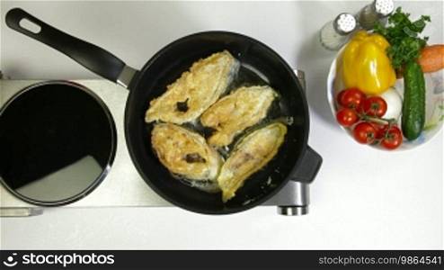 Food Preparation - Deep Fried Fish