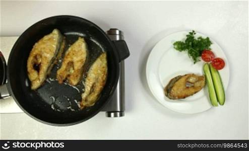 Food Preparation - Deep Fried Fish