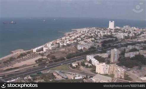 Haifa city panorama