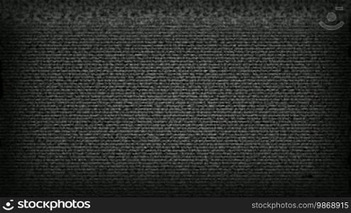 High definition animated loop of television static rolling down the screen.