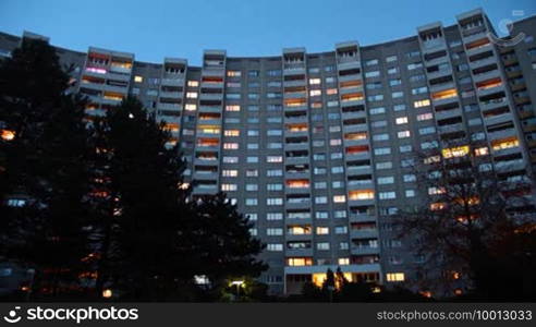 Hochaus in einem sozialen Brennpunkt, metropolitan tower block