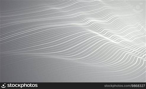 Loopable motion background with wavy strings moving smoothly
