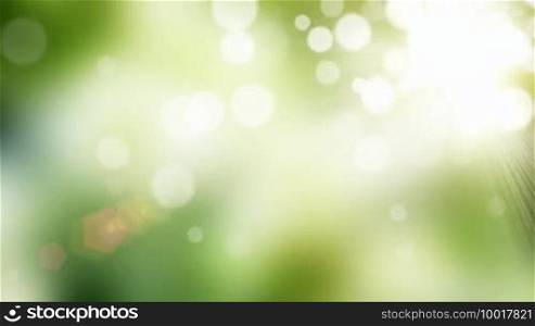 Natural green motion background (seamless loop)