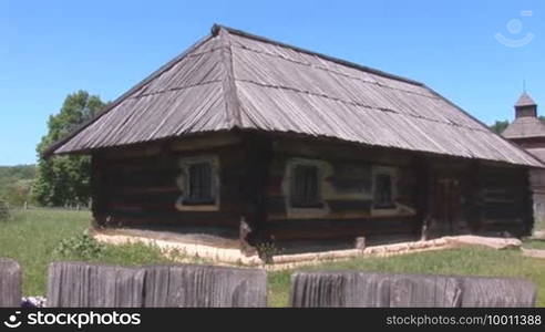 Old wooden farmhouse