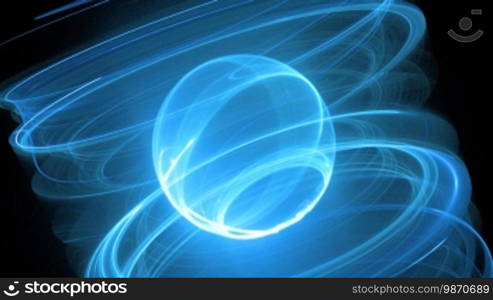 Particle motion background