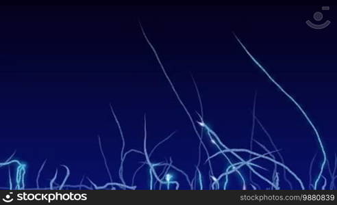 Particle motion background