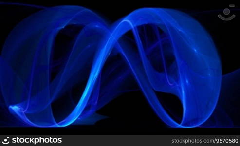 Particle motion background. Loop