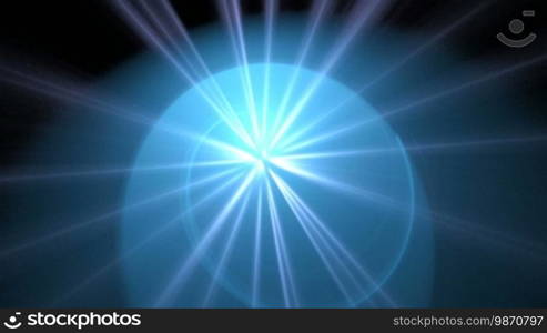 Particle motion background. Loop