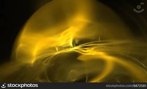 Particle motion background. Loop