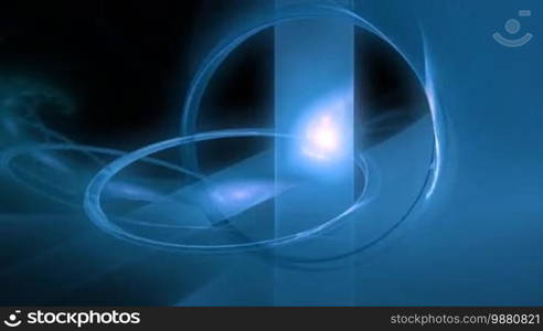 Particle motion background. Loop