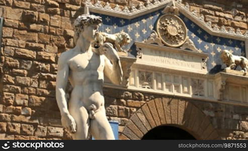 Piazza della Signoria, Florence, Italy.