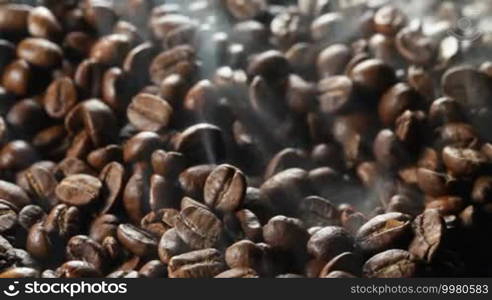 Roasted coffee beans