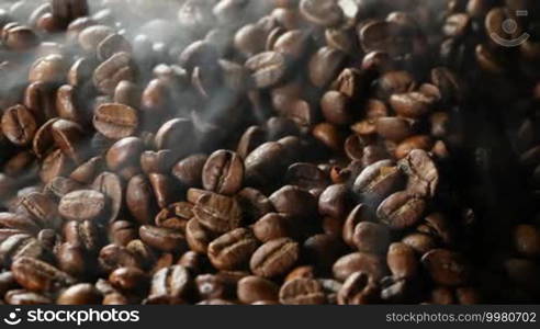 Roasted coffee beans