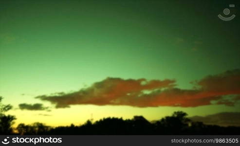 Saint-Petersburg White Nights, cloud time lapse