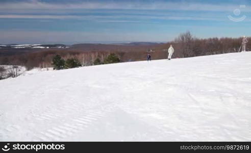 Ski mountaineering Ai-Petri, Crimea, Ukraine