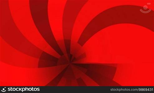 The red whirlwind slowly untwists and appears in the center of the picture.