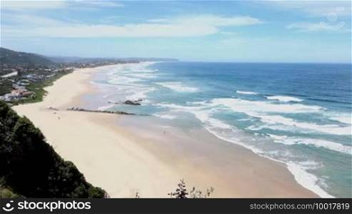 The sea in southern South Africa - huge beaches, nearly lonesome