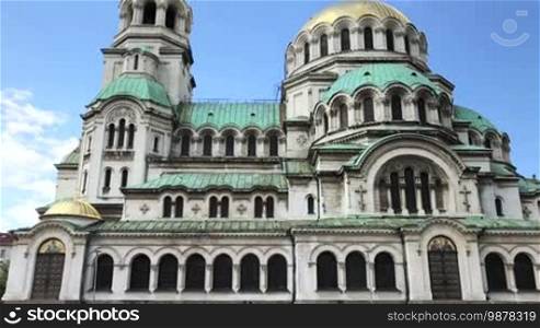 The St. Alexander Nevsky cathedral in Sofia, Bulgaria