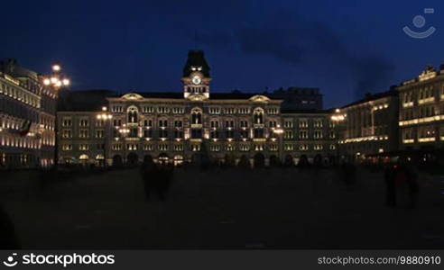 Time lapse at night