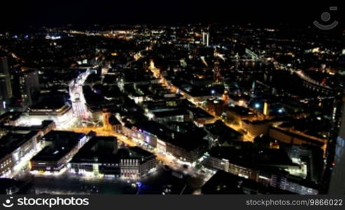 Time lapse in the night