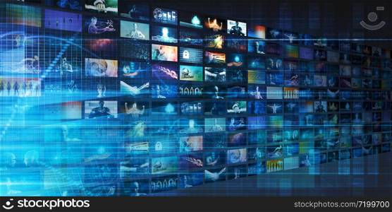Video Tiles Broadcasting Multimedia Entertainment Technologies. Video Tiles Broadcasting