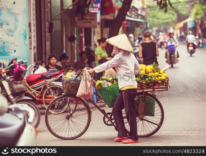 vietnamese street vendor