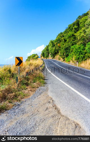 View along the coast road, Port Douglas, Queensland, Australia