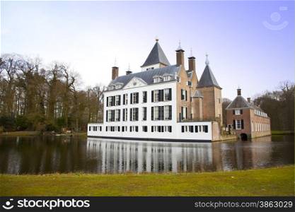 View at castle of Renswoude, The Netherlands