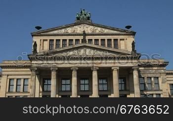 View at Gendramenmarkt. Berlin concert hall.