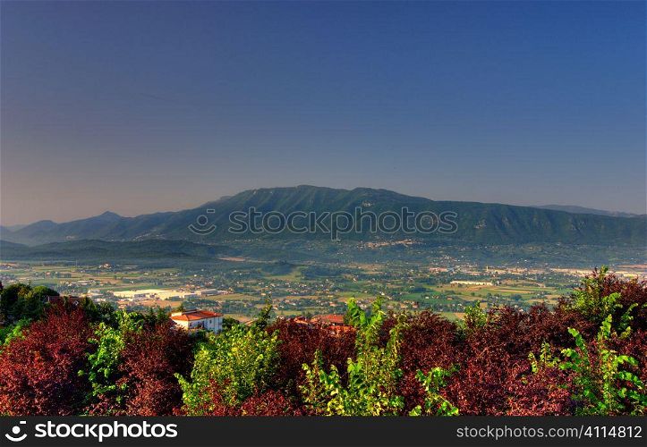 View from Anagni Village, Italy