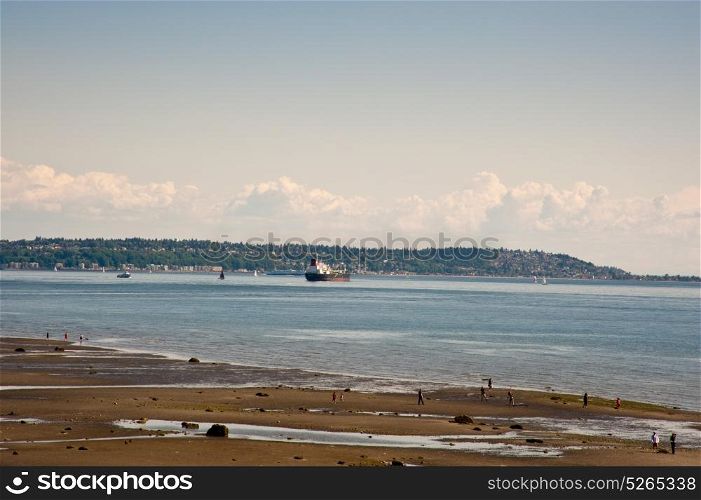 View from Discovery Park in Seattle, WA